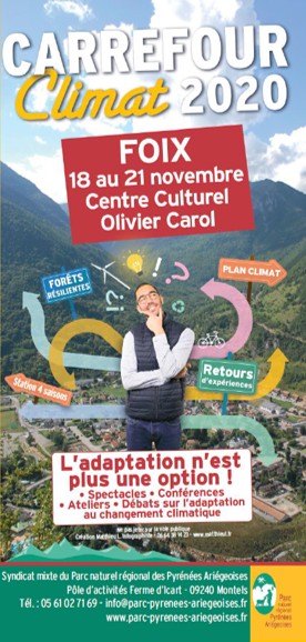 Carrefour Climat 2020 - FOIX 19-20-21 novembre 2020